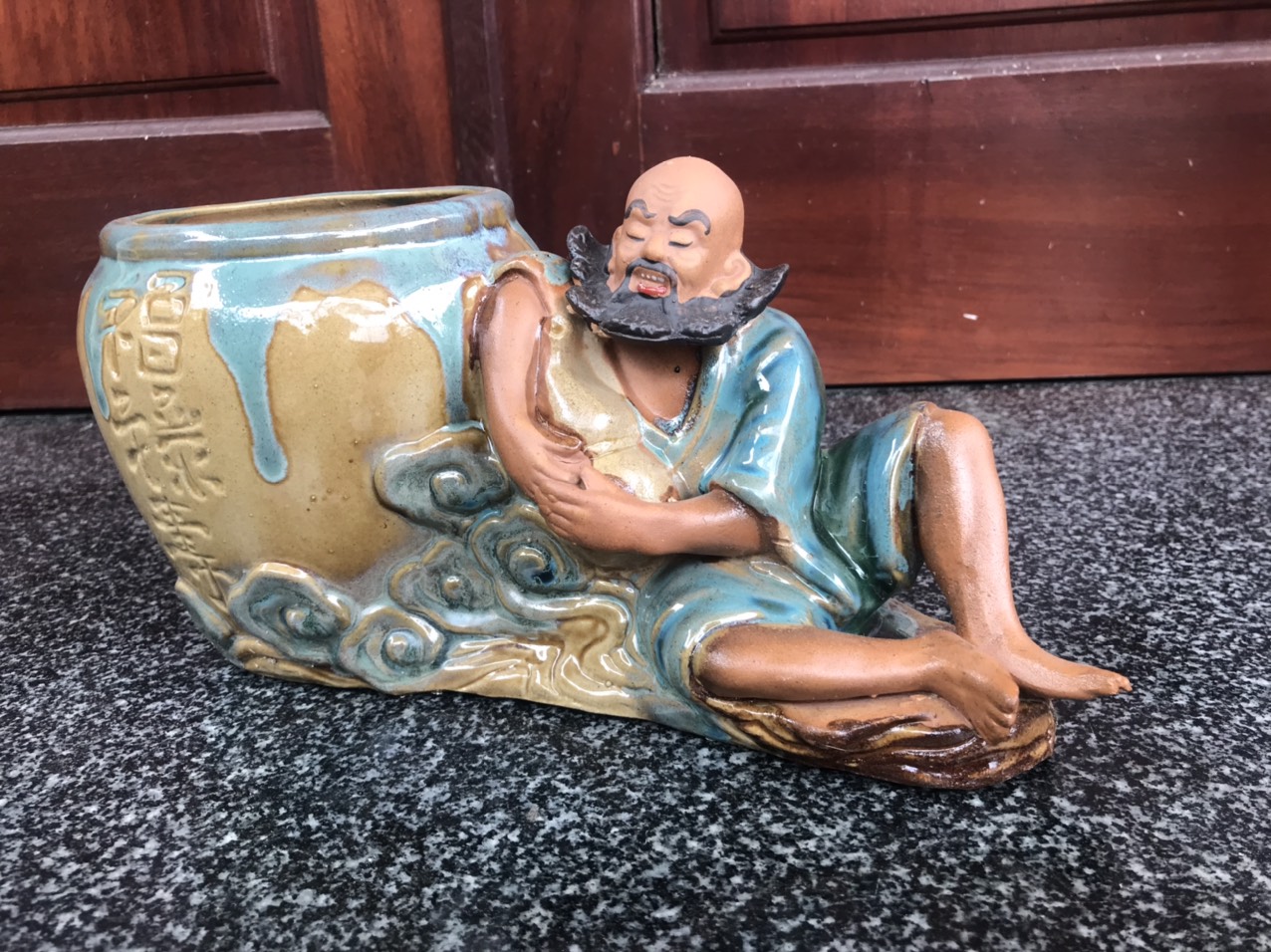 Chậu tượng Tiên say