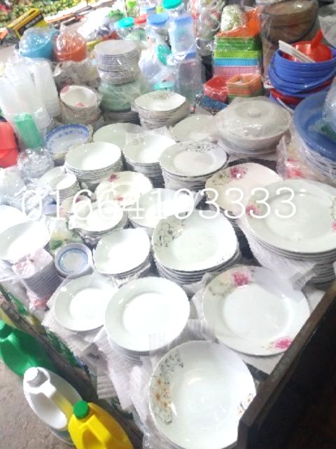 Đĩa sứ trắng đủ size