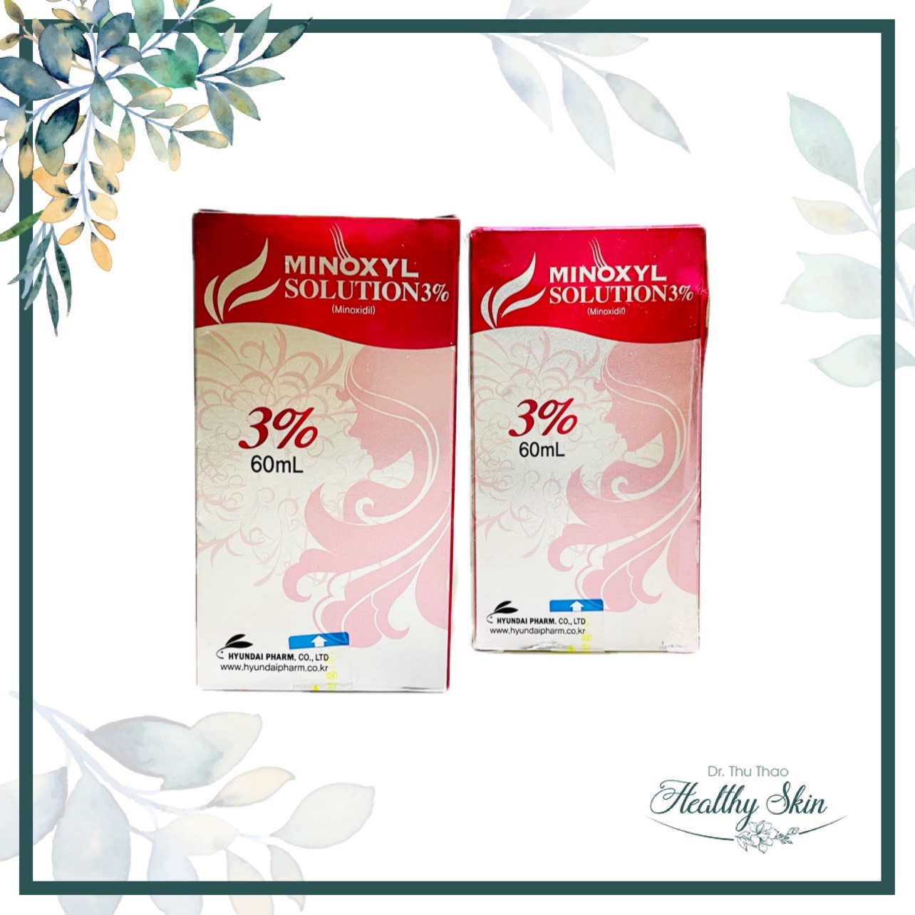 [60mL] XỊT GIẢM RỤNG TÓC MINOXYL SOLUTION 3 % (MINOXIDIL 3)