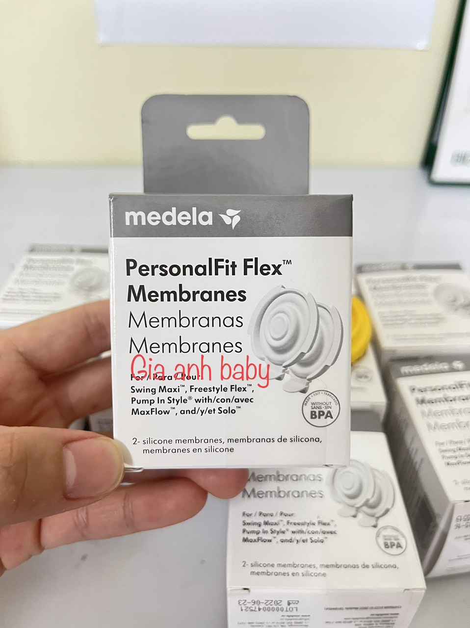 van cao su flex dùng cho máy hút sữa medela freestyle flex, swing maxi flex, maxflow