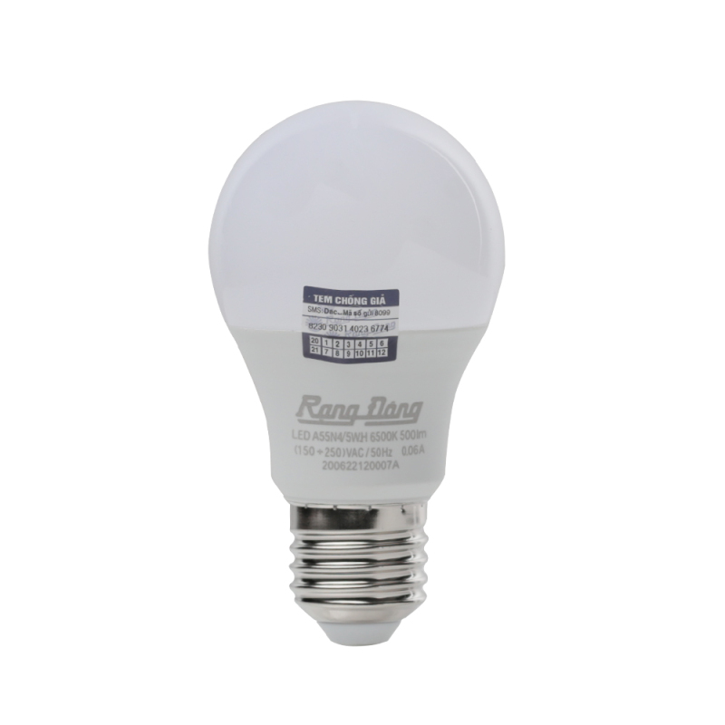 Bóng đèn LED BulD tròn Rạng Đông 5W