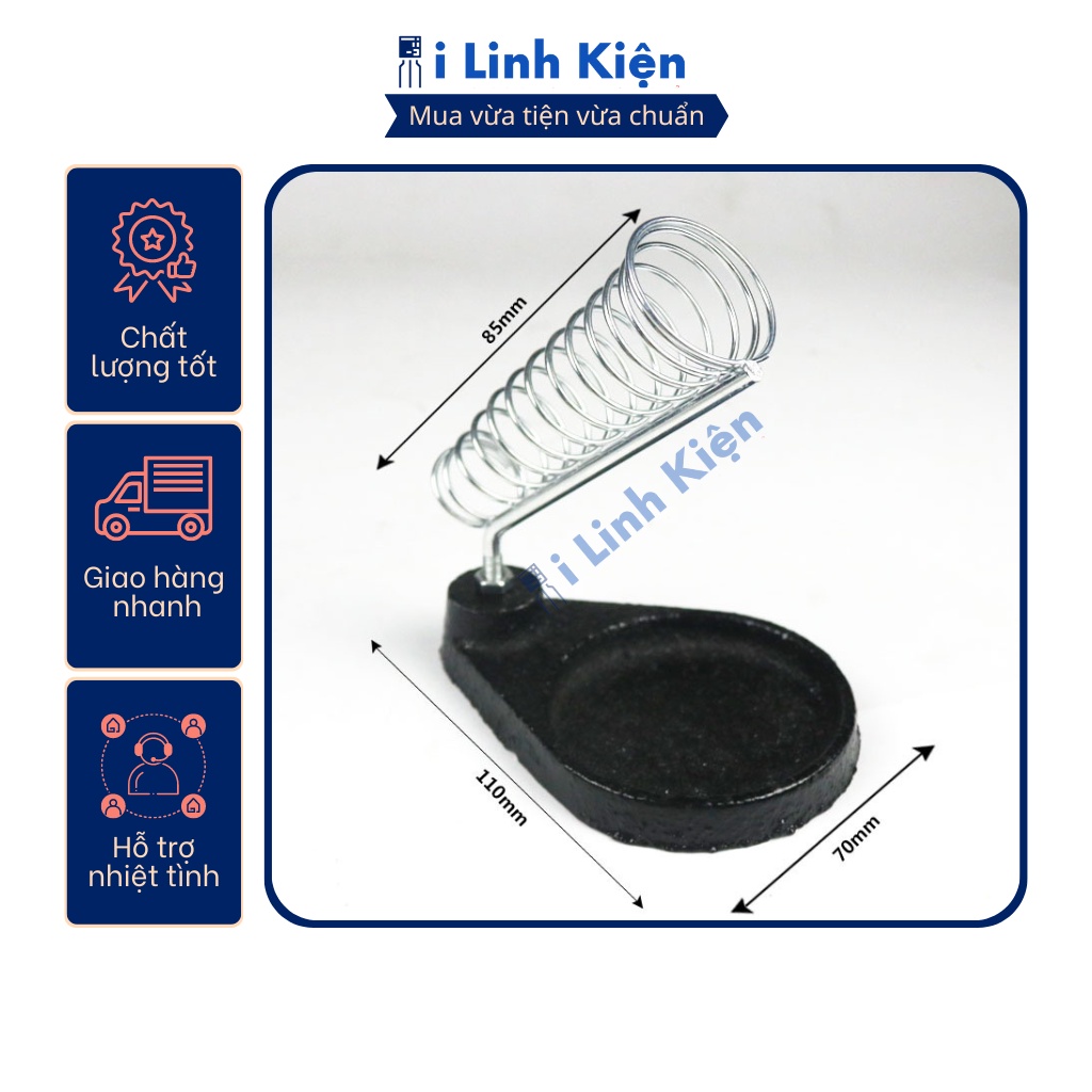 Đế gác mỏ hàn tròn chất lượng tốt.