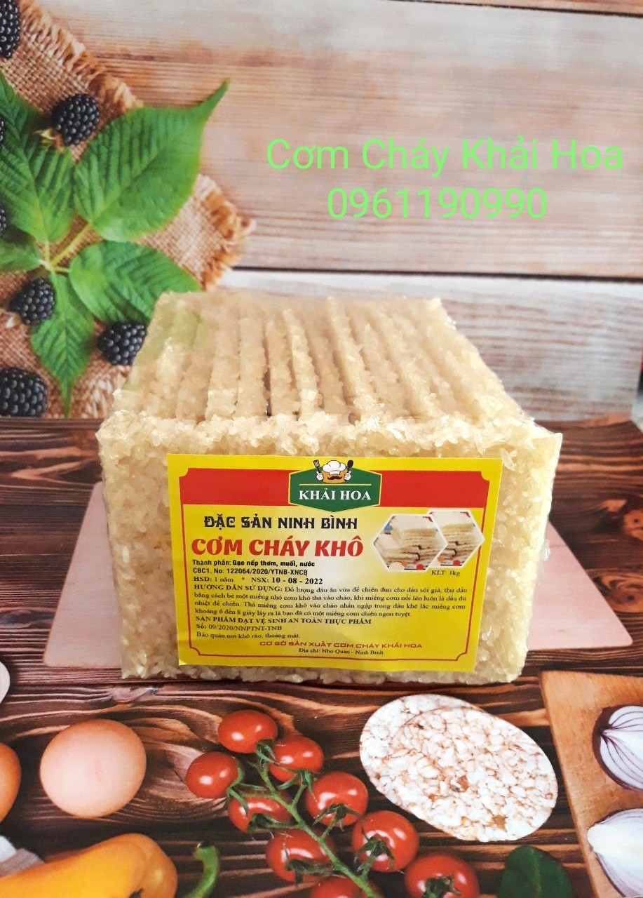 Combo sỉ 1 thùng 12kg cơm cháy 660k