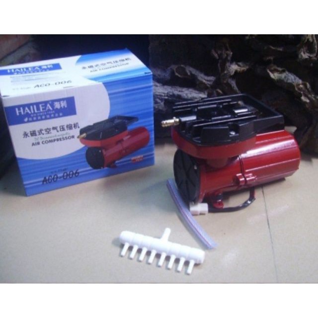 Máy sủi cá Hailea ác quy 12v 25w