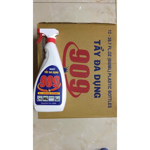 Chai tẩy đa năng 909 tẩy bẩn cực mạnh