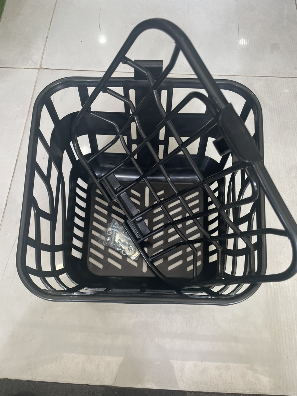 Giỏ xe đạp, xe đạp điện kèm ốc