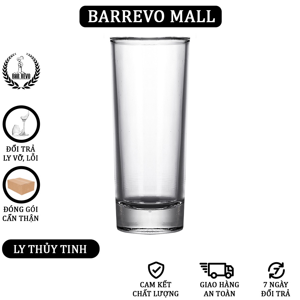 Ly Shot Trụ Đứng - Ly Thủy Tinh 70ml