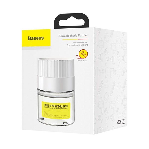 Thiết bị lọc kh&ocirc;ng kh&iacute; &amp; khử m&ugrave;i diệt khuẩn cho xe hơi &ocirc;t&ocirc; Baseus Micromolecule Formaldehyde Purifier đảm bảo cho chiếc xe của bạn lu&ocirc;n sạch sẽ thơm tho, đảm bảo an to&agrave;n sức khỏe v&agrave; sang trọng