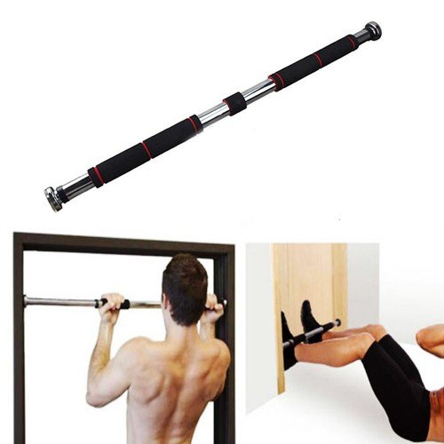 Xà đơn treo tường gắn cửa đa năng - hỗ trợ cho việc tập gym-cây hít xà đơn treo tường dài 80- 130cm