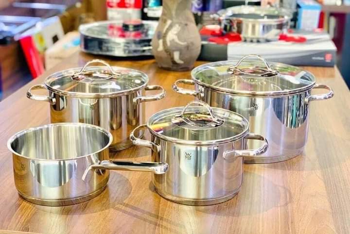 [Trả góp 0%] [CHÍNH HÃNG] BỘ NỒI WMF PROVENCE PLUS 5 CHIẾC :  4 nồi 1 quánh.