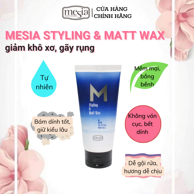 Gel vuốt tóc Mesia Mat Wax