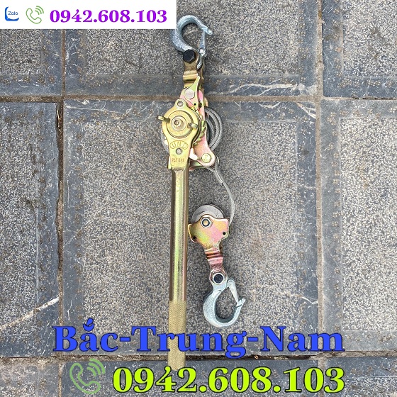 Kích căng cáp psk 1 tấn 1 chiều dài cáp 1 mét