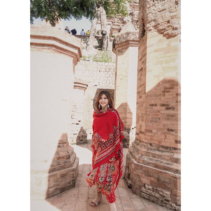 Khăn Choàng Boho Vintage