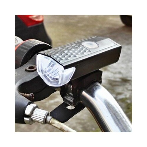 [HCM]Đèn pha xe đạp siêu sáng tich hợp pin sạc cổng USB