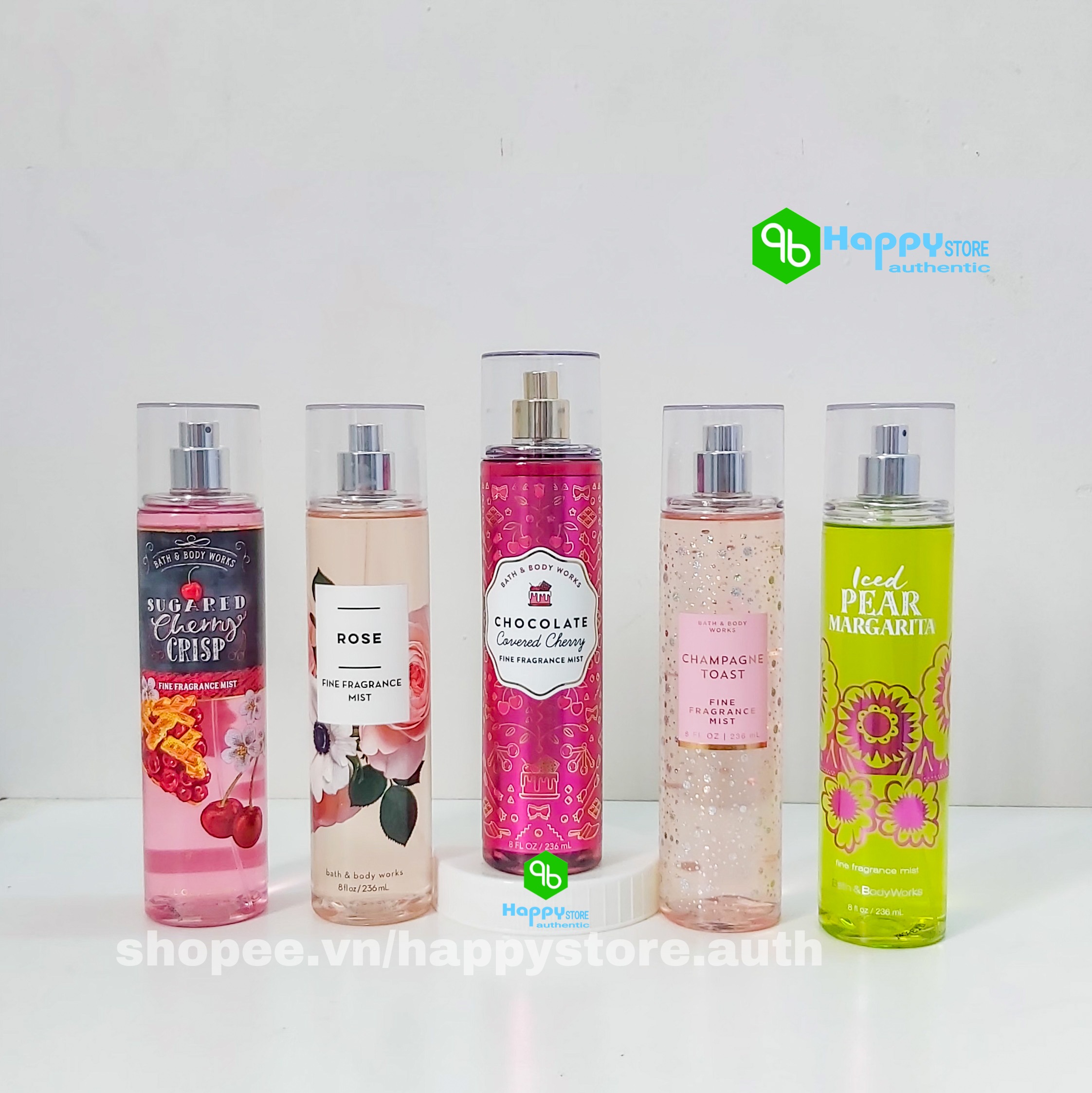 Auth Xịt Thơm Nước Hoa Toàn Thân Bath Body Works Fine Fragrance Mist 16 Mùi 236ml Mixasale 1559