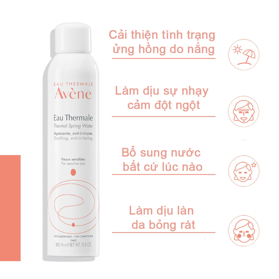 Avène Xịt khoáng 300ML Therma Spring Water