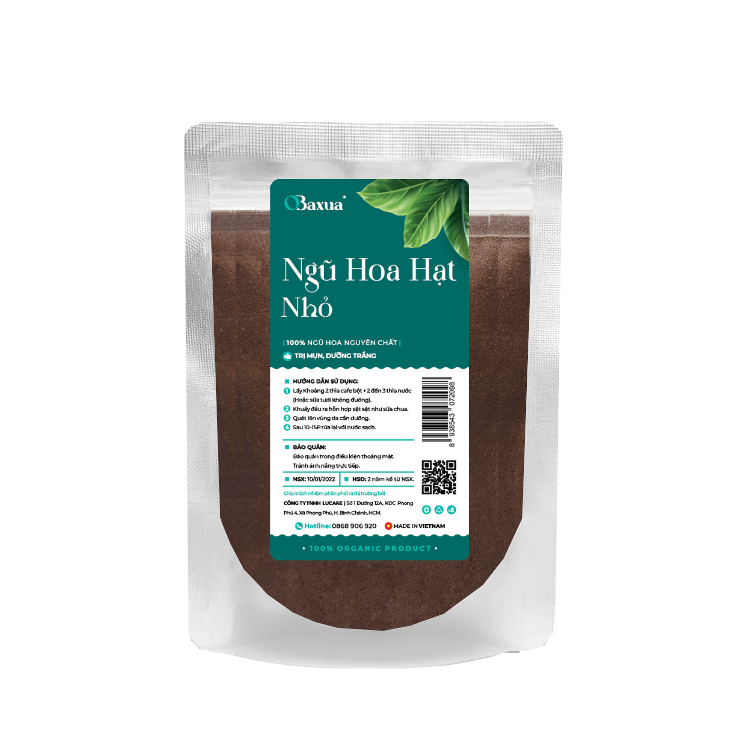 Hạt ngũ hoa Organic ( ngũ hoa hạt hạt đình lịch) - 500Gr, 1KG