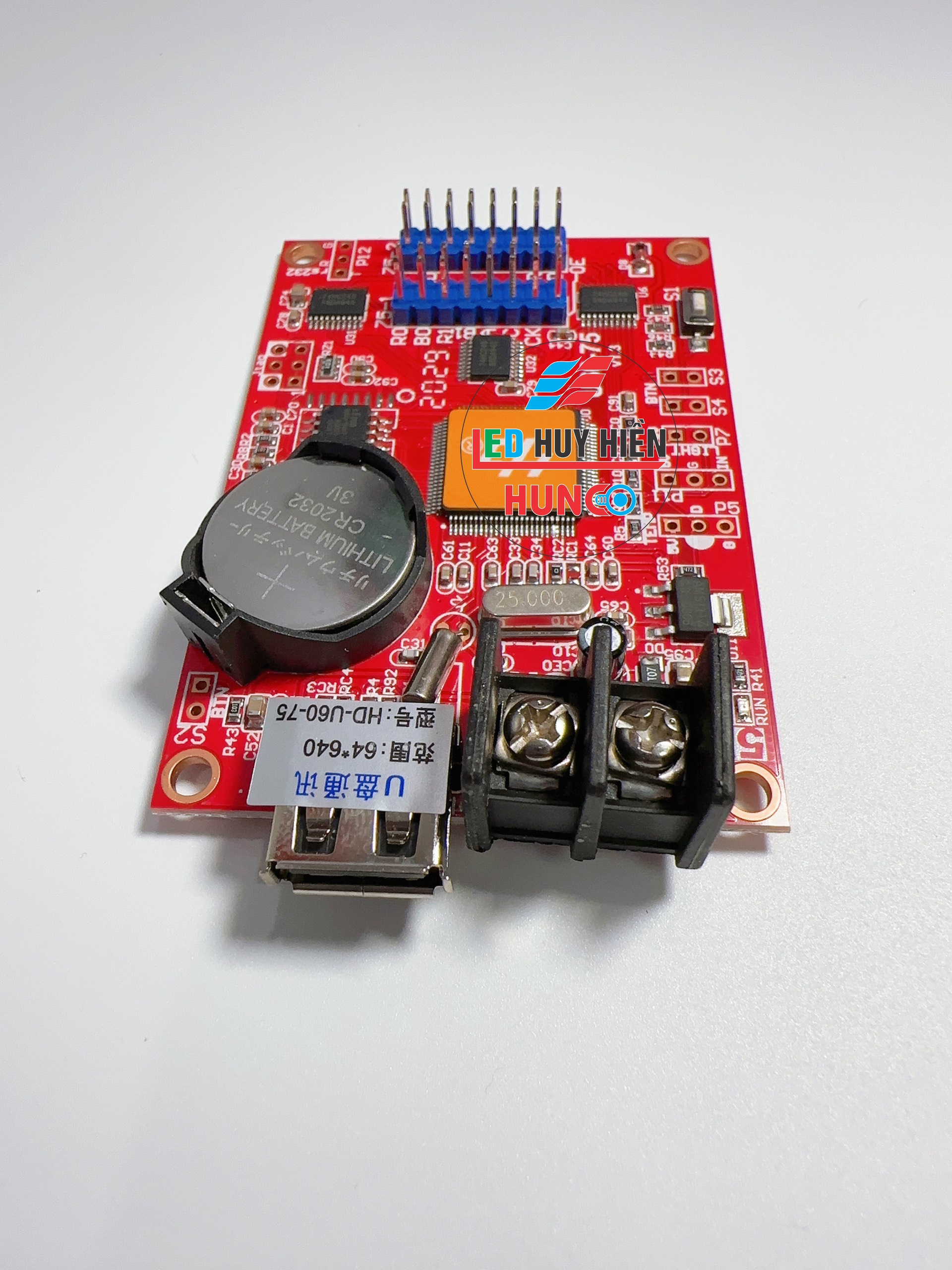 Card HD U60-75 (USB) hỗ trợ 2 tầng module led fullcolor