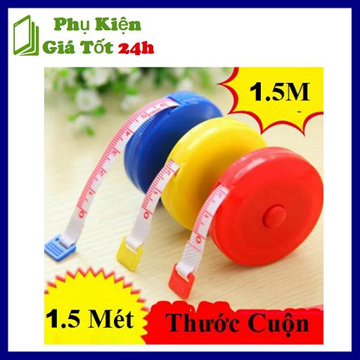 Thước đo cuộn - thước dây rút nhỏ gọn, tiện lợi 1.5m