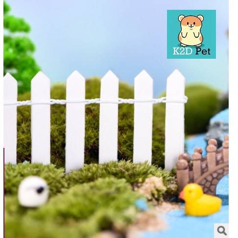 [Hoàn tiền 10%]Hàng rào gỗ uốn trang trí lồng Hamster 5x90cm