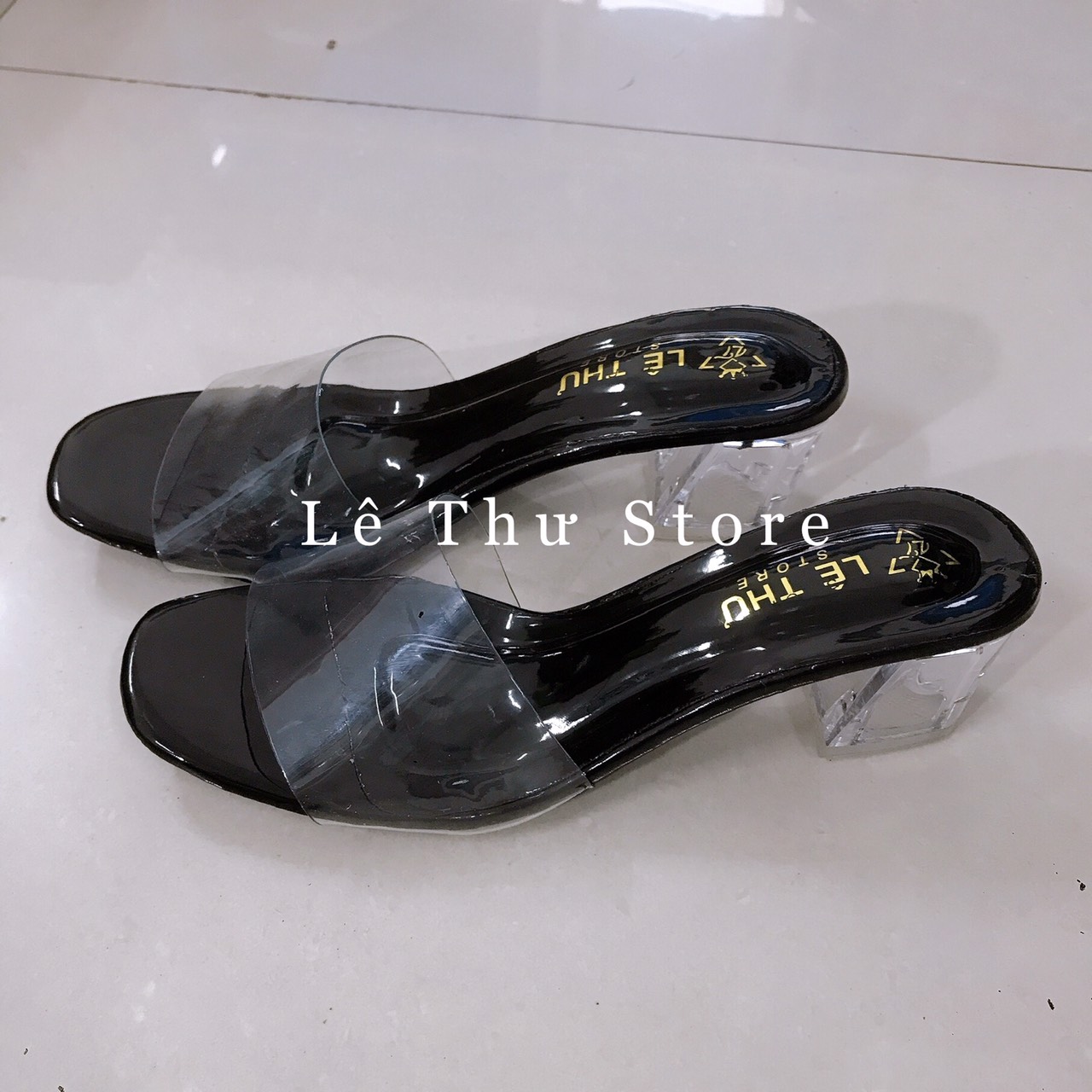 Guốc dép nữ 5 phân quai trong LT (D010)