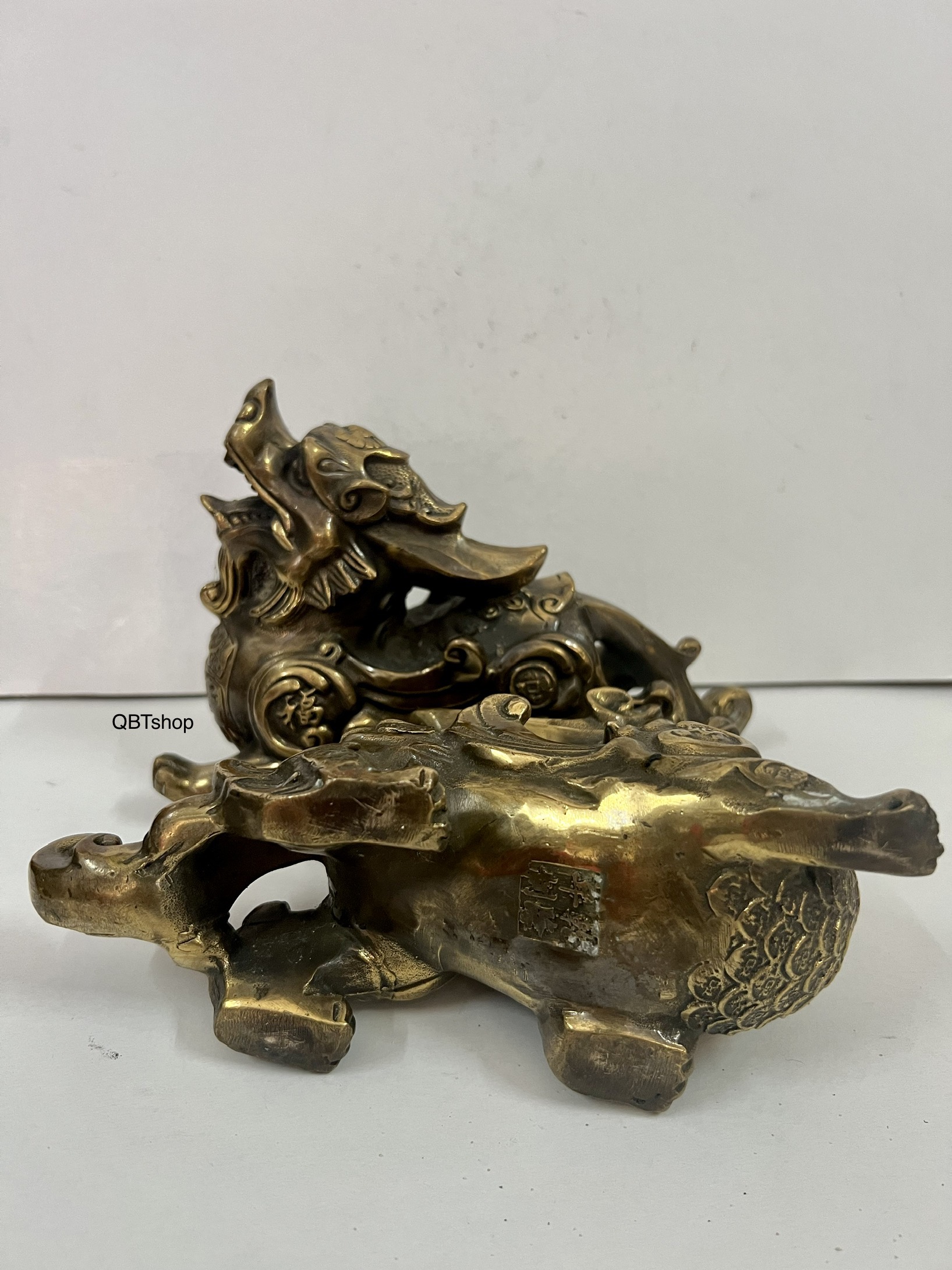 Cặp tỳ hưu trung bằng đồng