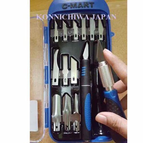 Bộ dụng cụ đa năng cắt tỉa trái cây, chiết ghép cây 14 lưỡi C-MART