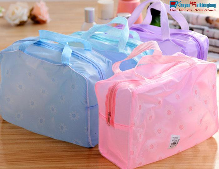 Túi đựng mỹ phẫm trong suốt