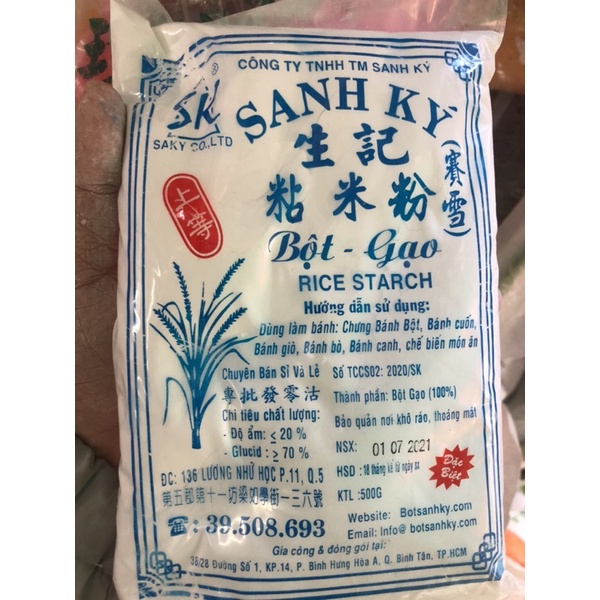 Bột gạo Sanh Ký gói 1kg