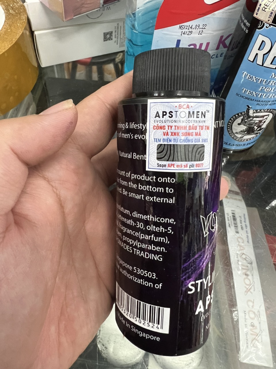 Bột tạo phồng tóc Apestomen Volcanic Ash Styling Powder 25g