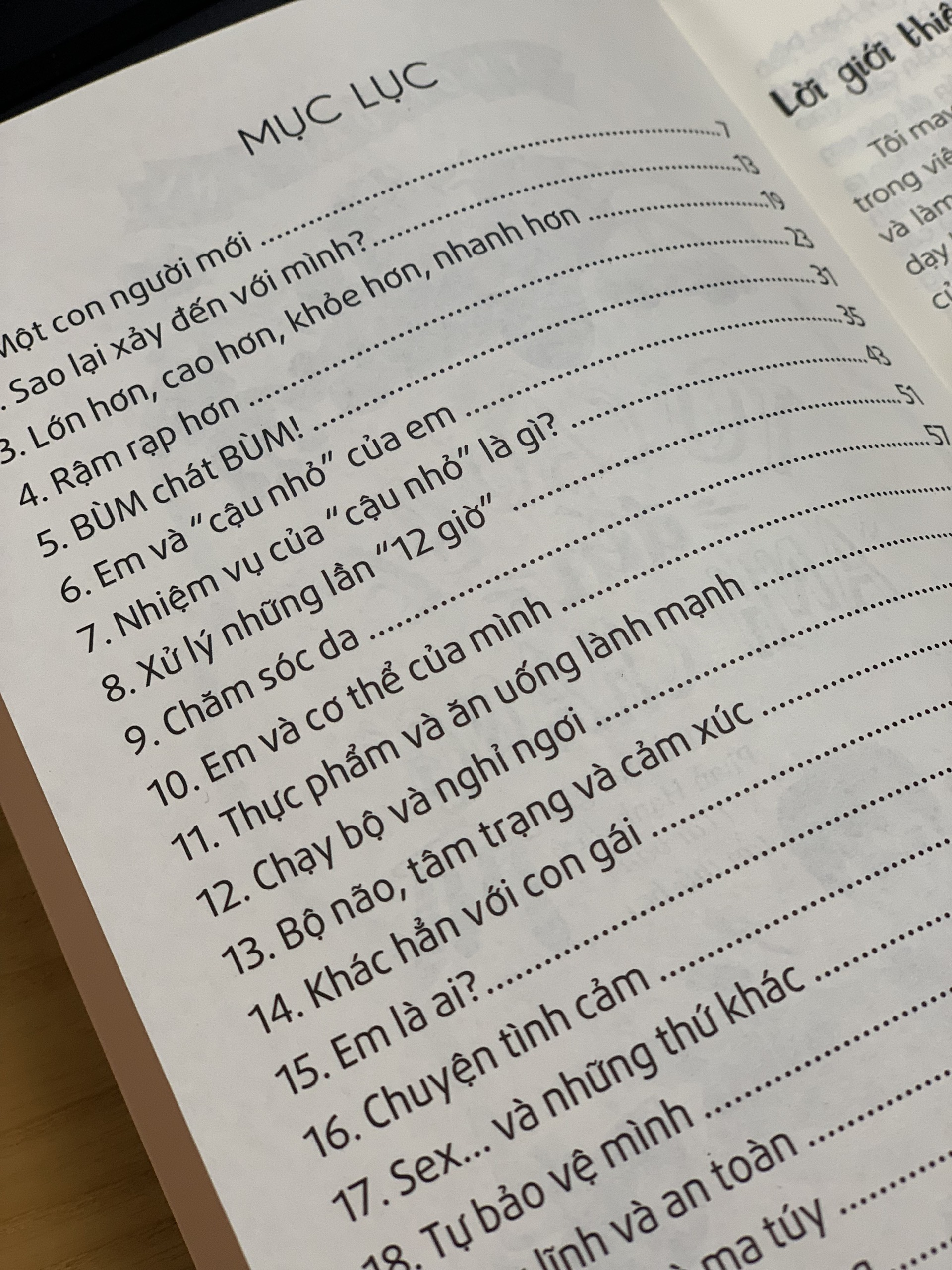 Tuổi dậy thì - Từ "Cậu bé" đến "Anh chàng"