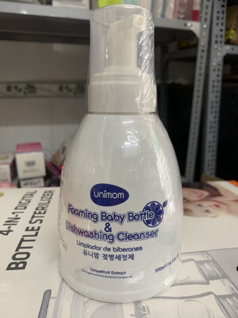 [HCM]Nước rửa bình sữa Unimom UM871173
