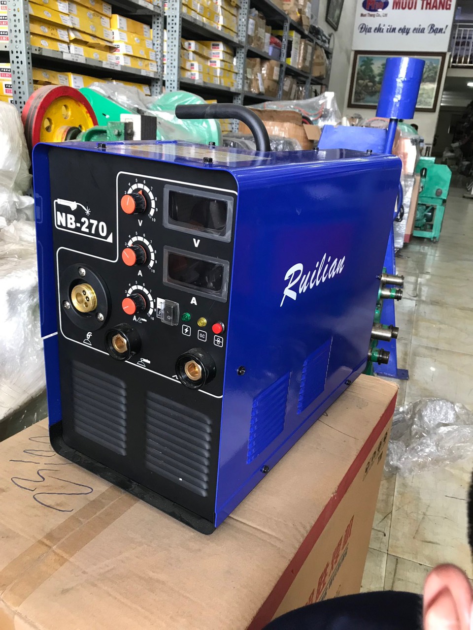 Máy Hàn Mig 270A- RUILIAN - NỘI ĐỊA NK TQ ĐIỆN - 220V - HÀN DÂY 0.8-0.9-1.0Mm