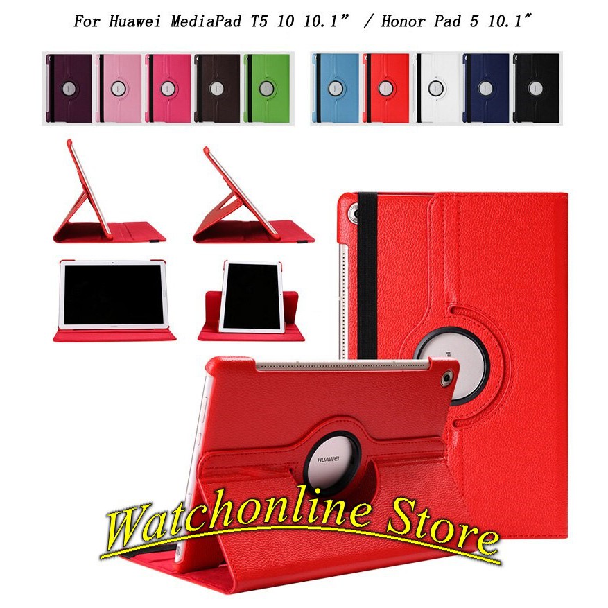 Bao da xoay thông minh Máy tính bảng Huawei Mediapad T5 10 Màn hình LCD 10.1 inch
