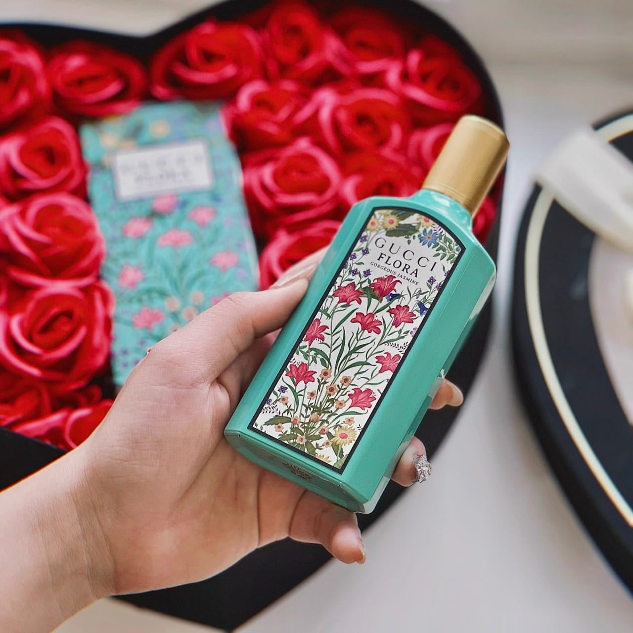 Nước Hoa Nữ [ Fullseal ] Gucci Flora Gorgeous Jasmine EDP 100ml