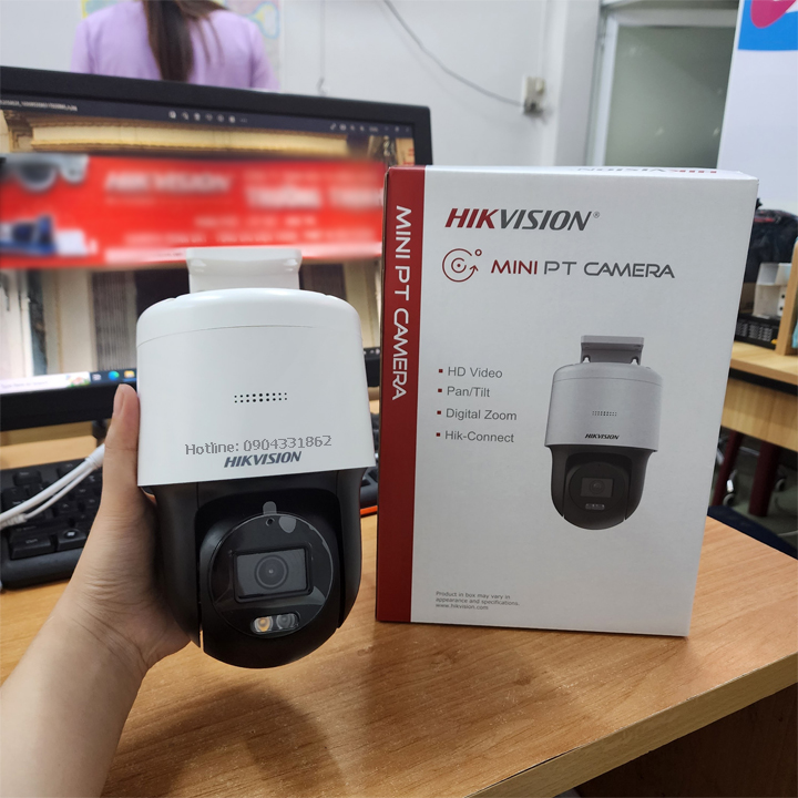 Hikvision 2MP/4MP 2-way talk (pan/tilt/zoom) Speed Dome IP camera