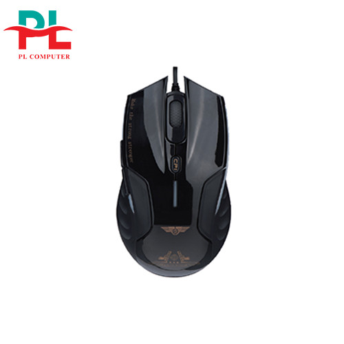 Chuột Newmen G7+ Plus Wired (Vàng, Đen)