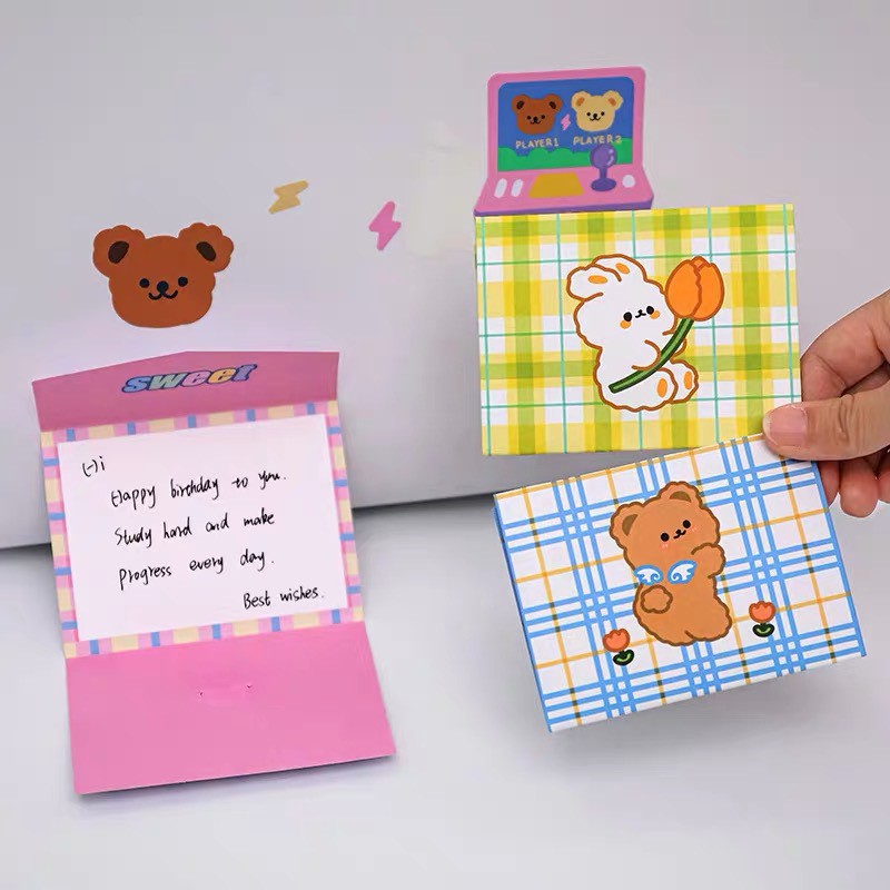 Thiệp em bé mini dễ thương - MiuSua