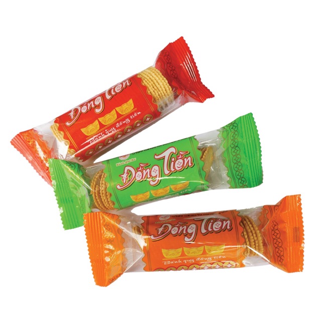 Bịch 10 gói bánh đồng tiền