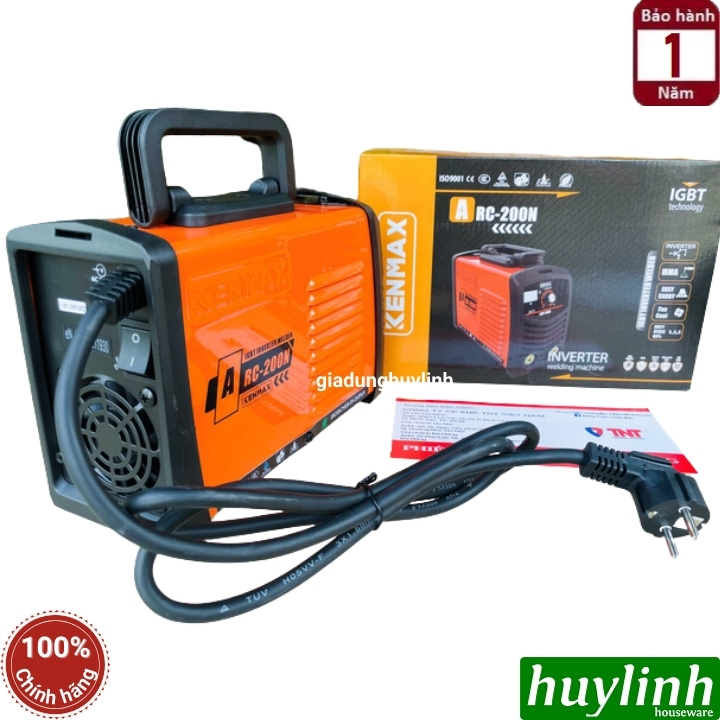 Máy hàn que điện tử mini Kenmax ARC 200N - Có màn hình