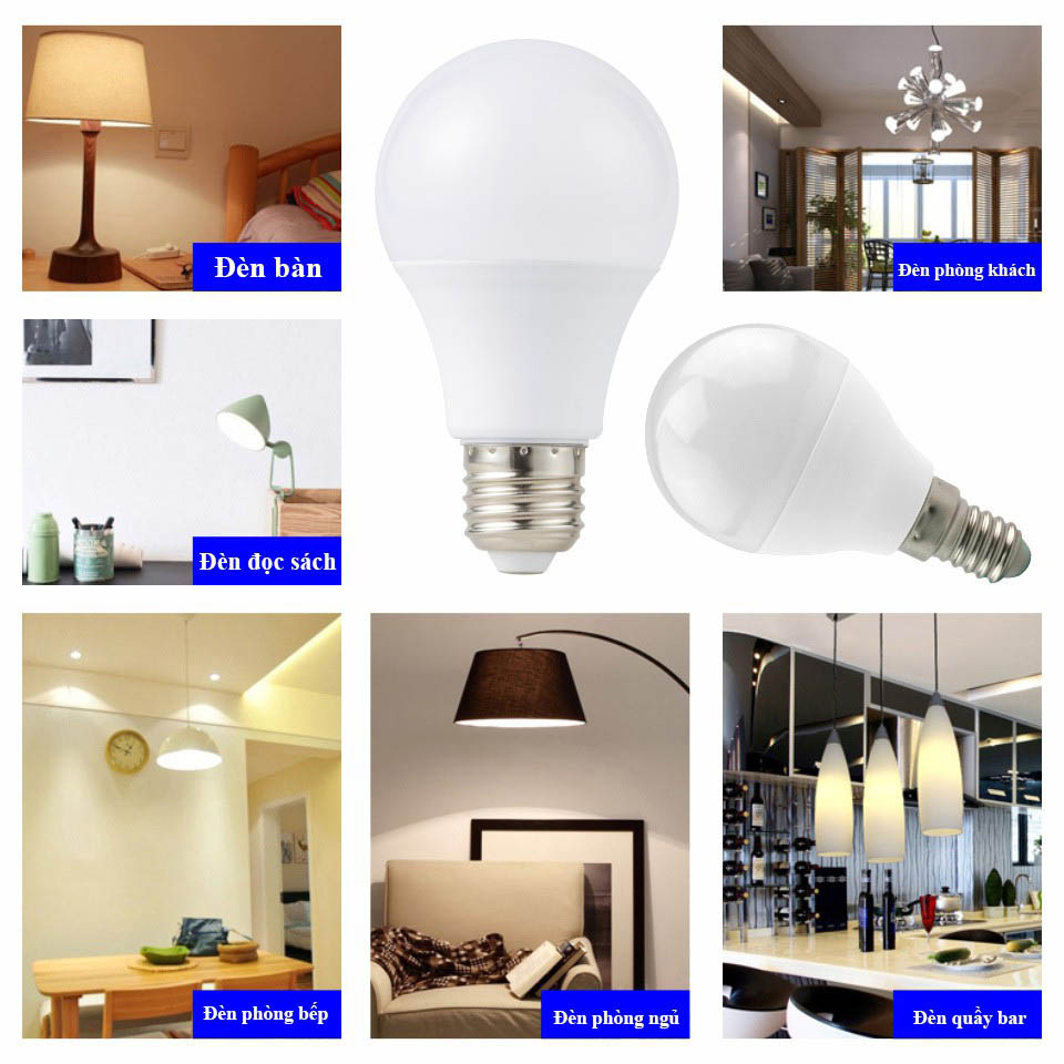 Bóng đèn pha led 9W Trắng / Vàng