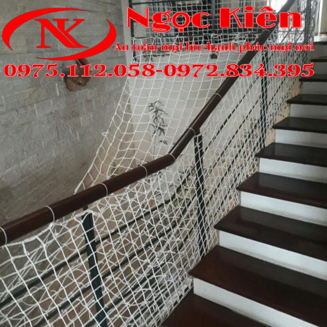 LƯỚI CHẮN CẦU THANG,LƯỚI AN TOÀN 2 X 20 MÉT