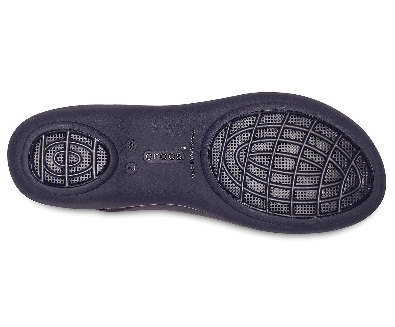 Sandal nhựa Crocs Isabella Huarache II Flat