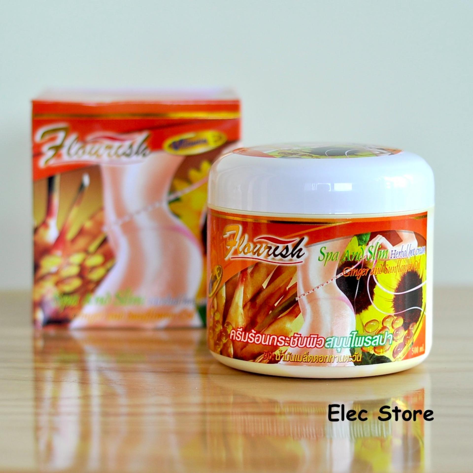 Kem Massage Tan Mỡ Flourish Thái Lan 500ml
