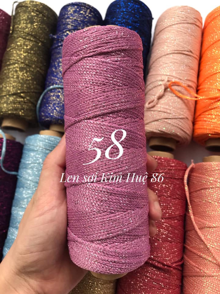 Sợi dệt kim tuyến (từ màu 32 đến màu 65)