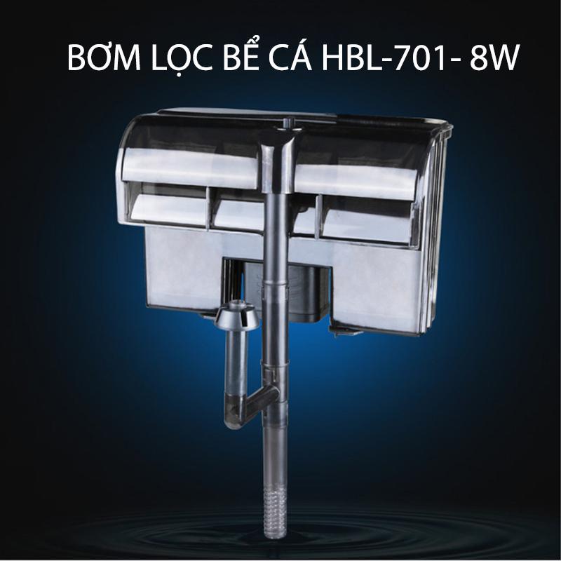 Máy bơm chìm lọc bể cá kiểu thác nước hbl701-8w
