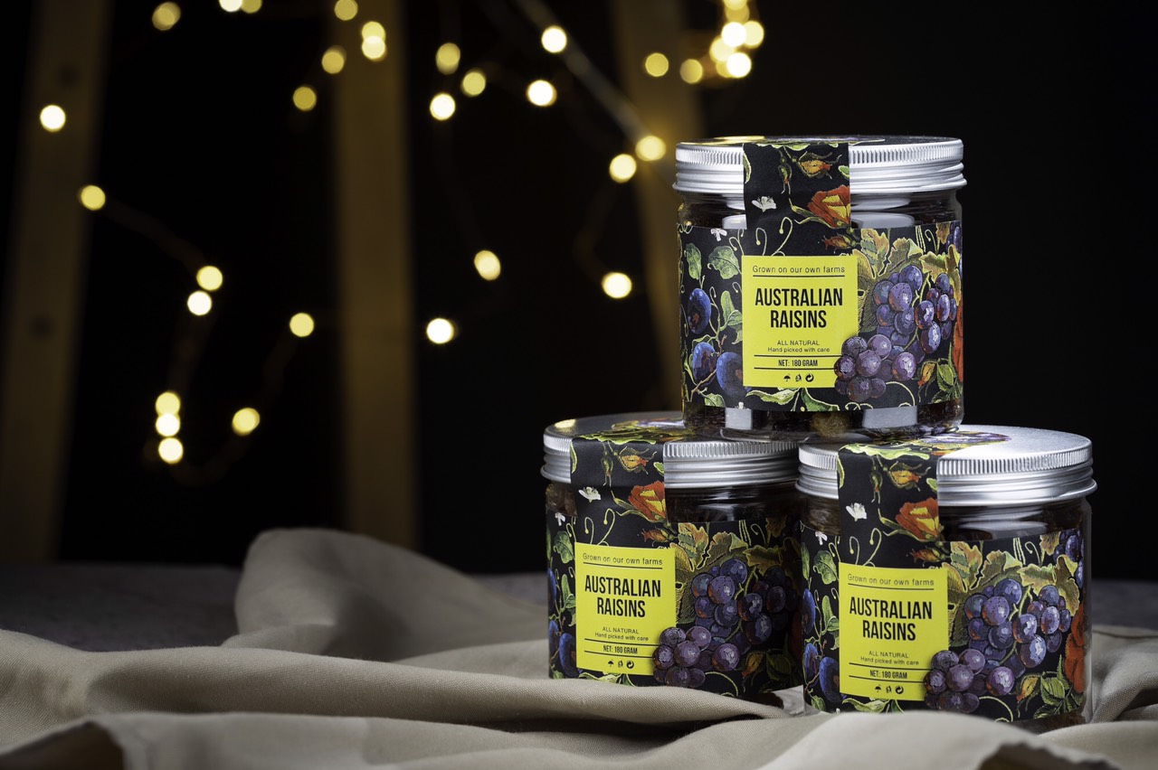NHO KHÔ RAISINS_200G NHẬP KHẨU ÚC