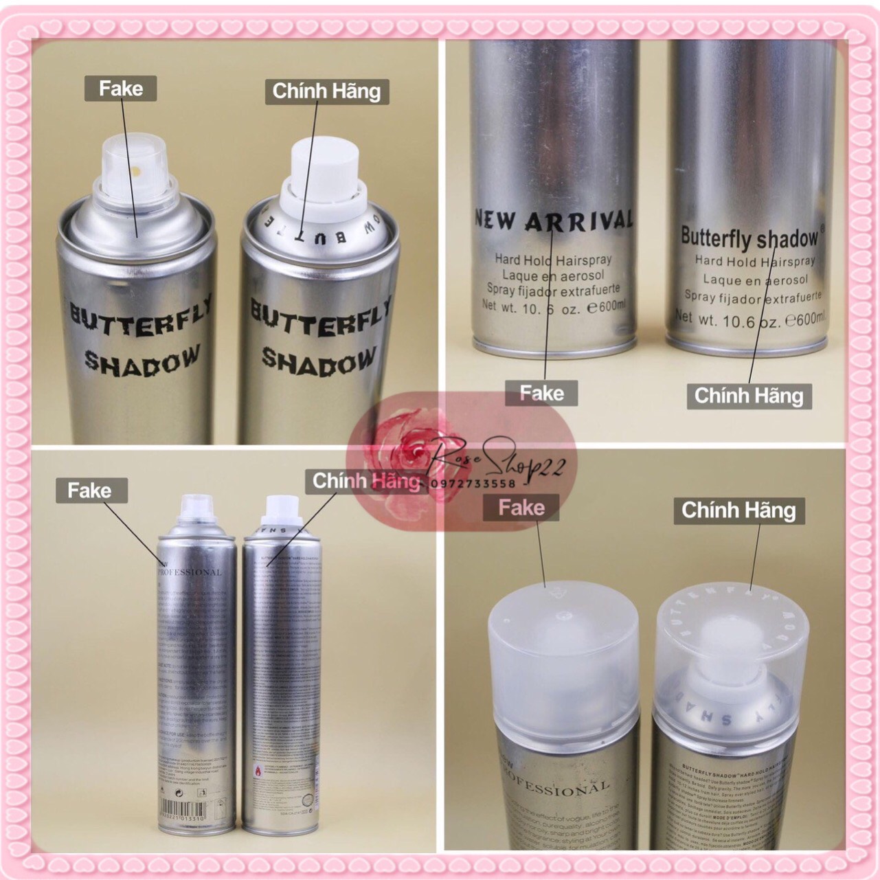 SEBA Hair Comb and Hair Spray