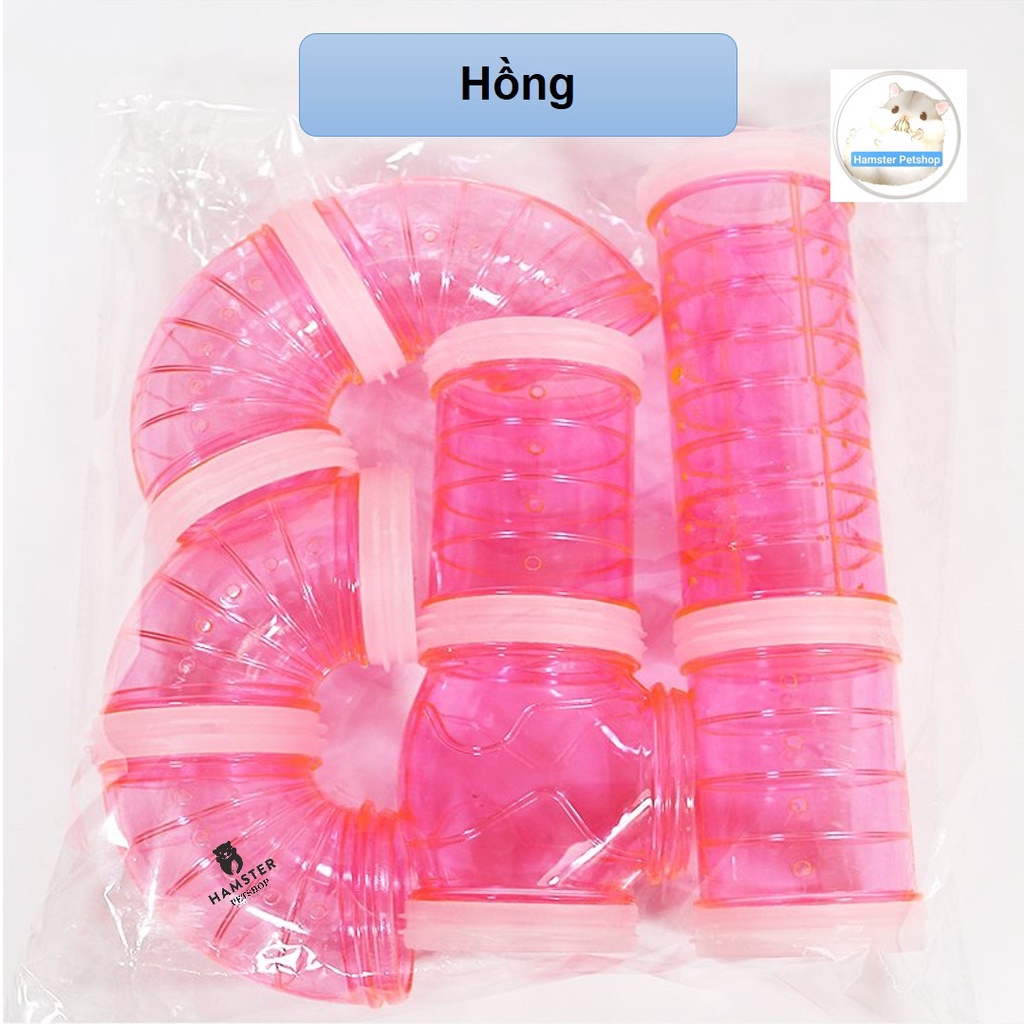 Bộ ống chui , ống nối hamster (8 ống)