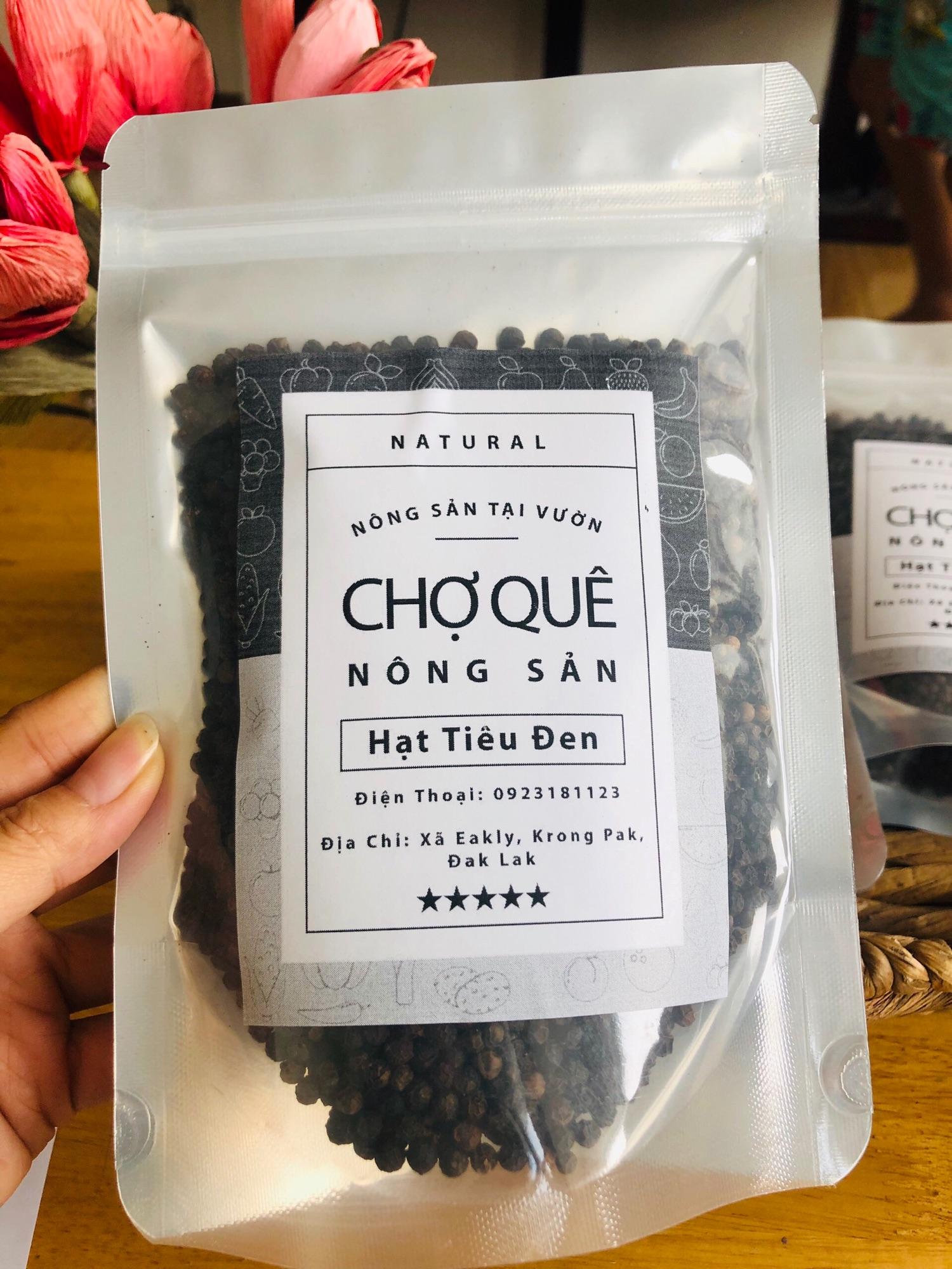 [HCM]Hạt Tiêu Đen - 100% Nguyên Chất Nhà Trồng 500g